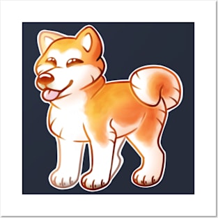 Akita Inu Posters and Art